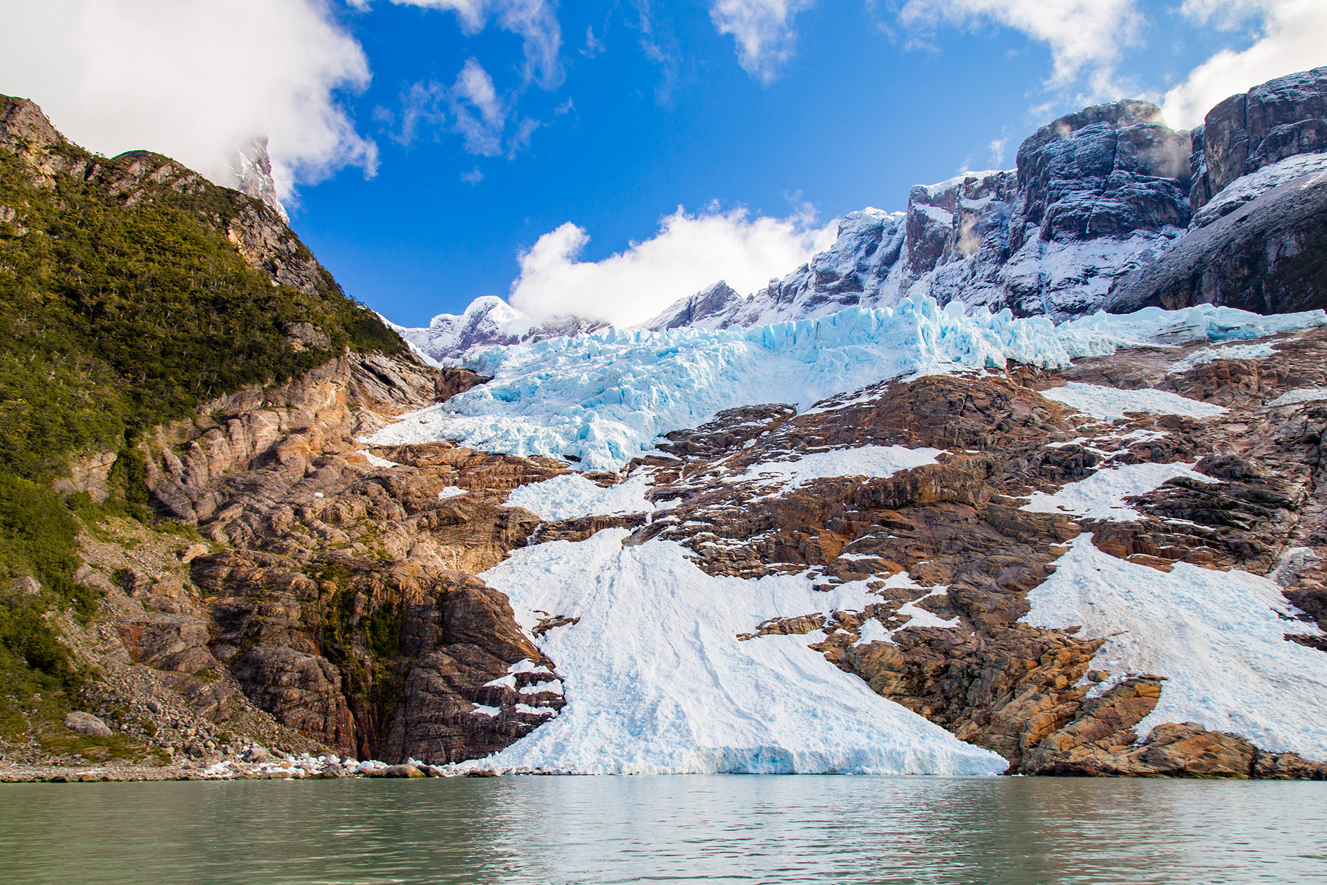 balmaceda y serrano glaciers tour in Puerto Natales
